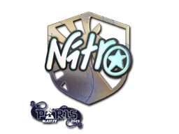 nitr0 (Holo) CS2 Sticker