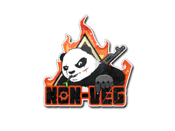 Non-Veg CS2 Sticker