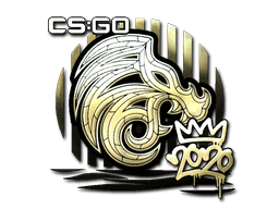 North (Gold) CS2 Sticker