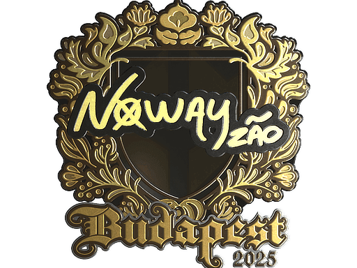 noway (Gold) CS2 Sticker