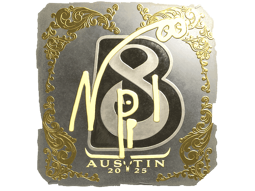 npl (Gold) CS2 Sticker