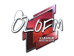 olofmeister (Foil) CS2 Sticker