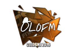olofmeister (Foil) CS2 Sticker