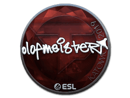 olofmeister (Foil) CS2 Sticker