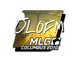 olofmeister (Foil) CS2 Sticker