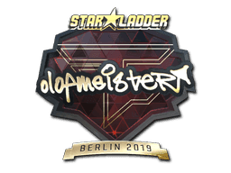 olofmeister (Gold) CS2 Sticker