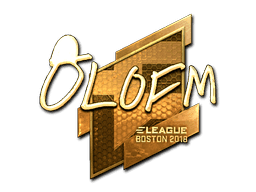 olofmeister (Gold) CS2 Sticker