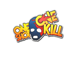 One Shot One Kill CS2 Sticker