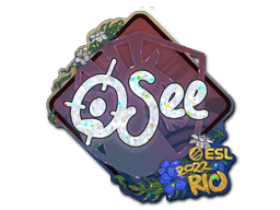 oSee (Glitter) CS2 Sticker