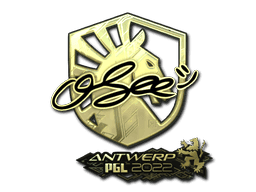 oSee (Gold) CS2 Sticker