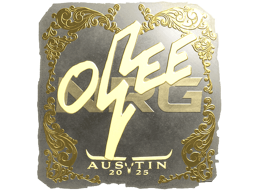 oSee (Gold) CS2 Sticker