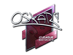 oskar (Foil) CS2 Sticker