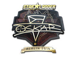 oskar (Gold) CS2 Sticker