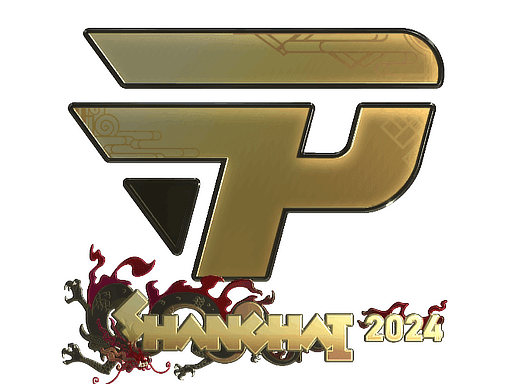 paiN Gaming (Gold) CS2 Sticker