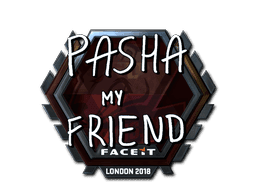 pashaBiceps (Foil) CS2 Sticker