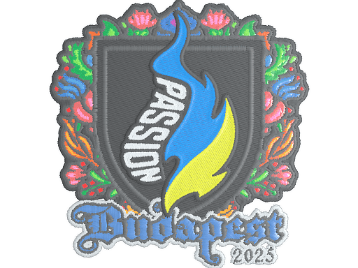 Passion UA (Embroidered) CS2 Sticker
