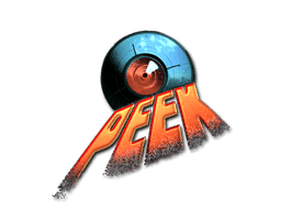 Peek Me (Foil) CS2 Sticker