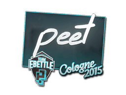 peet CS2 Sticker
