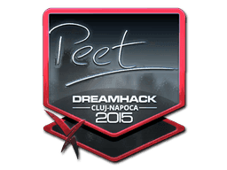 peet (Foil) CS2 Sticker