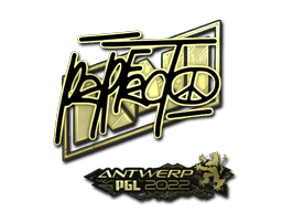 Perfecto (Gold) CS2 Sticker