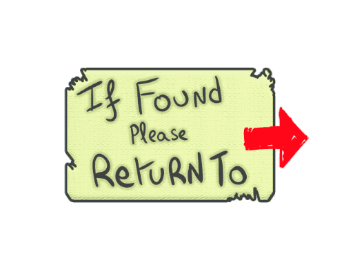 Please Return To CS2 Sticker