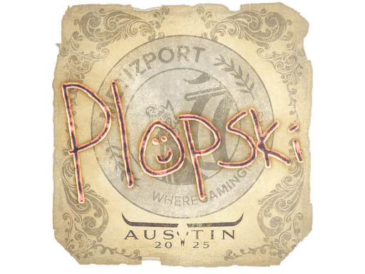 Plopski CS2 Sticker