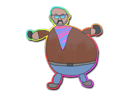 Poorly Drawn Leet Crew (Holo) CS2 Sticker