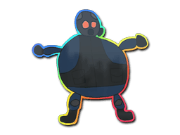 Poorly Drawn SAS (Holo) CS2 Sticker