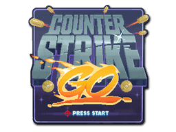 Press Start CS2 Sticker