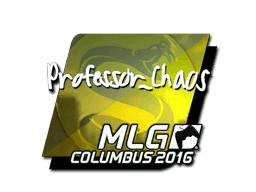 Professor_Chaos (Foil) CS2 Sticker