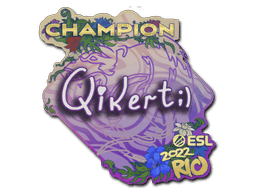 qikert (Champion) CS2 Sticker