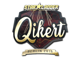 qikert (Gold) CS2 Sticker