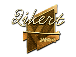 qikert (Gold) CS2 Sticker