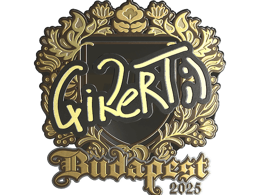 qikert (Gold) CS2 Sticker