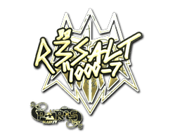 r3salt (Gold) CS2 Sticker
