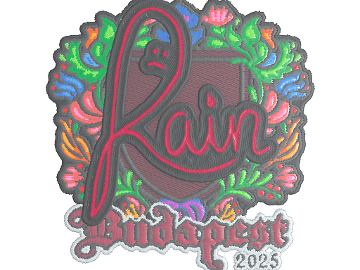 rain (Embroidered) CS2 Sticker