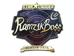 Ramz1kBO$ (Gold) CS2 Sticker