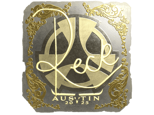 reck (Gold) CS2 Sticker