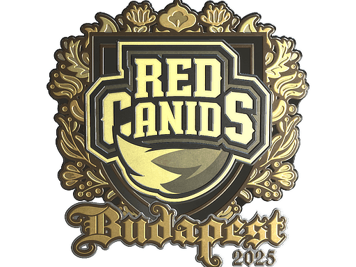 RED Canids (Gold) CS2 Sticker