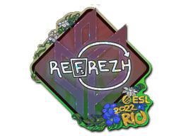 refrezh (Glitter) CS2 Sticker