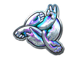 Rock, Paper, Scissors (Foil) CS2 Sticker