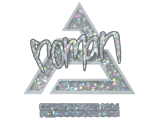 roman (Glitter) CS2 Sticker