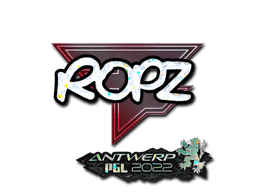 ropz (Glitter) CS2 Sticker