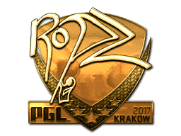 ropz (Gold) CS2 Sticker