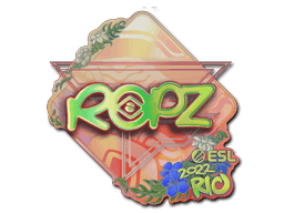 ropz (Holo) CS2 Sticker