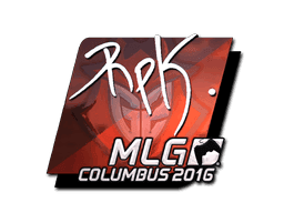 RpK (Foil) CS2 Sticker
