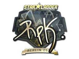 RpK (Gold) CS2 Sticker