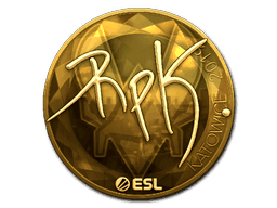 RpK (Gold) CS2 Sticker