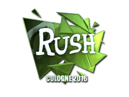 RUSH (Foil) CS2 Sticker