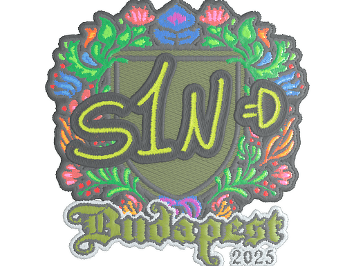 s1n (Embroidered) CS2 Sticker